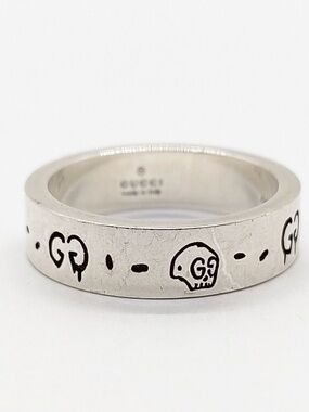 Gucci Sterling Silver Ring size 21